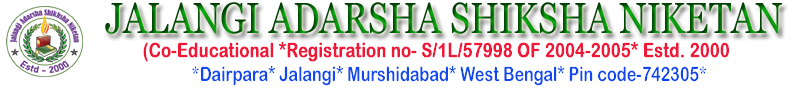 JALANGI ADARSHA SHIKSHA NIKETAN